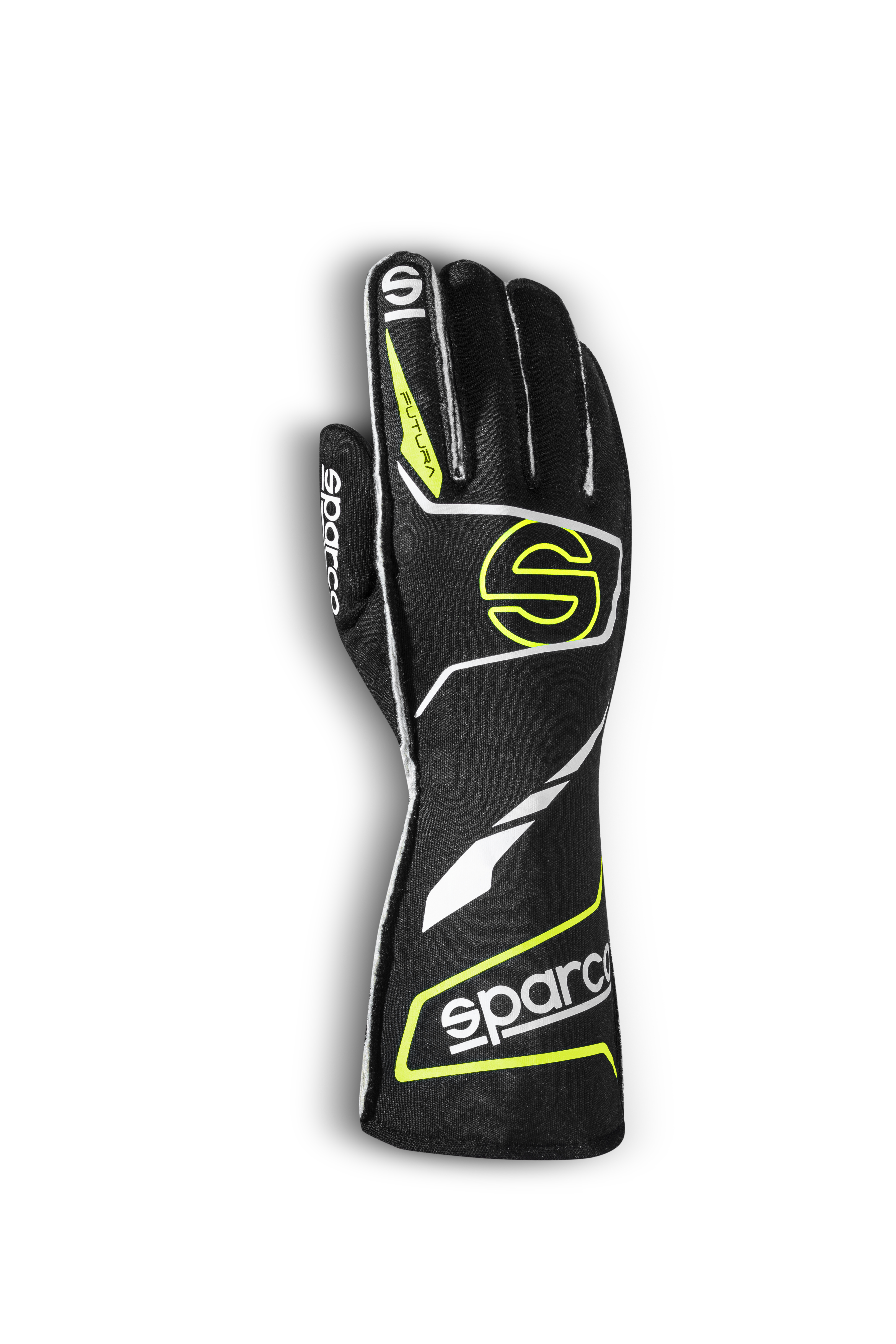 GUANTE FUTURA NEGRO AMARILLO